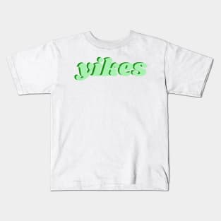 yikes-green Kids T-Shirt